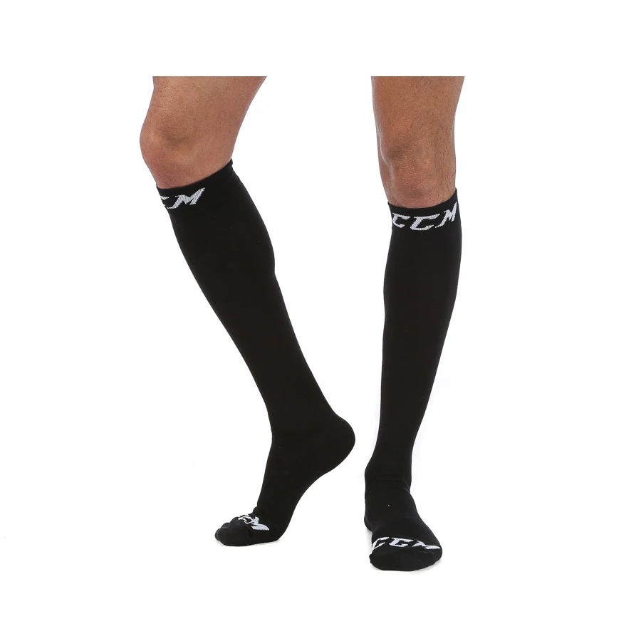 CCM-Chaussettes de base pour le hockey sur glace, accessoire d\'entraînement professionnel pour l\'équipe