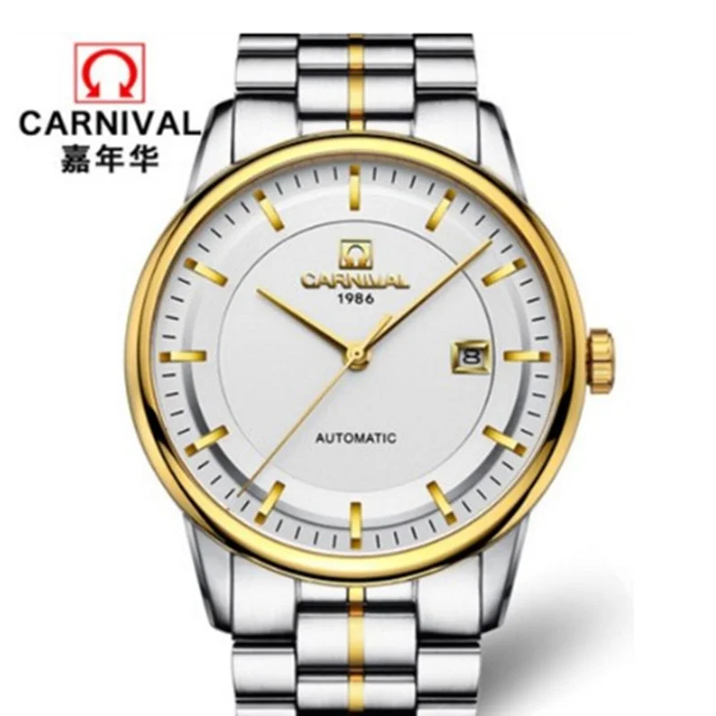 Carnival NH36A or MIYOTA mechanical watches men luxury brand automatic men watch relogio masculino sapphire reloj hombre saati