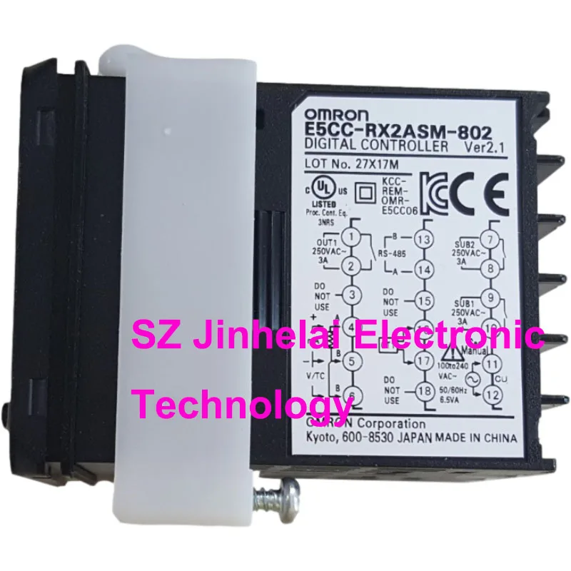 Imagem -03 - Original Omron Digital Temperatura Controlador Termostato Moteur Interruptor E5cc-rx2asm802 100 Novo e