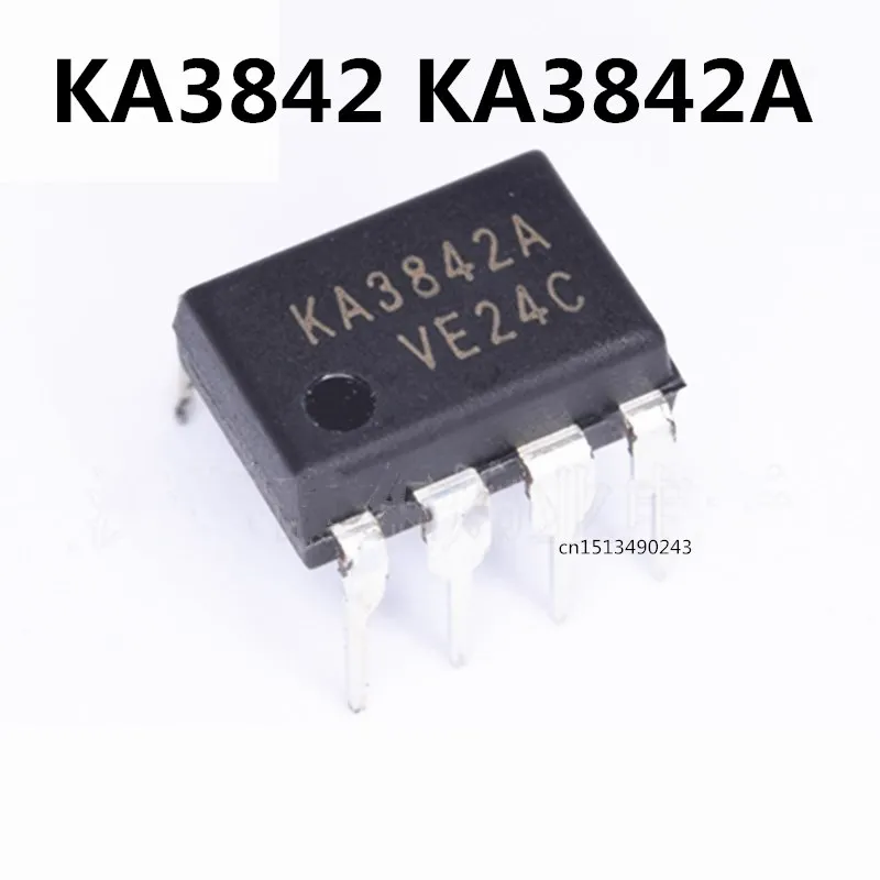 Original 5pcs / KA3842 KA3842A =UC3842AN BN A DIP-8