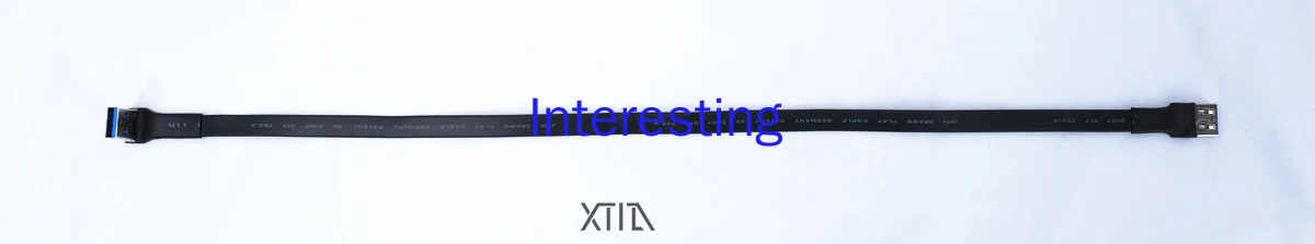 [USB3.0 Elbow Extension Cable] Xproto Series Universal Elbow Extension Cable Top Hidden Line Finishing