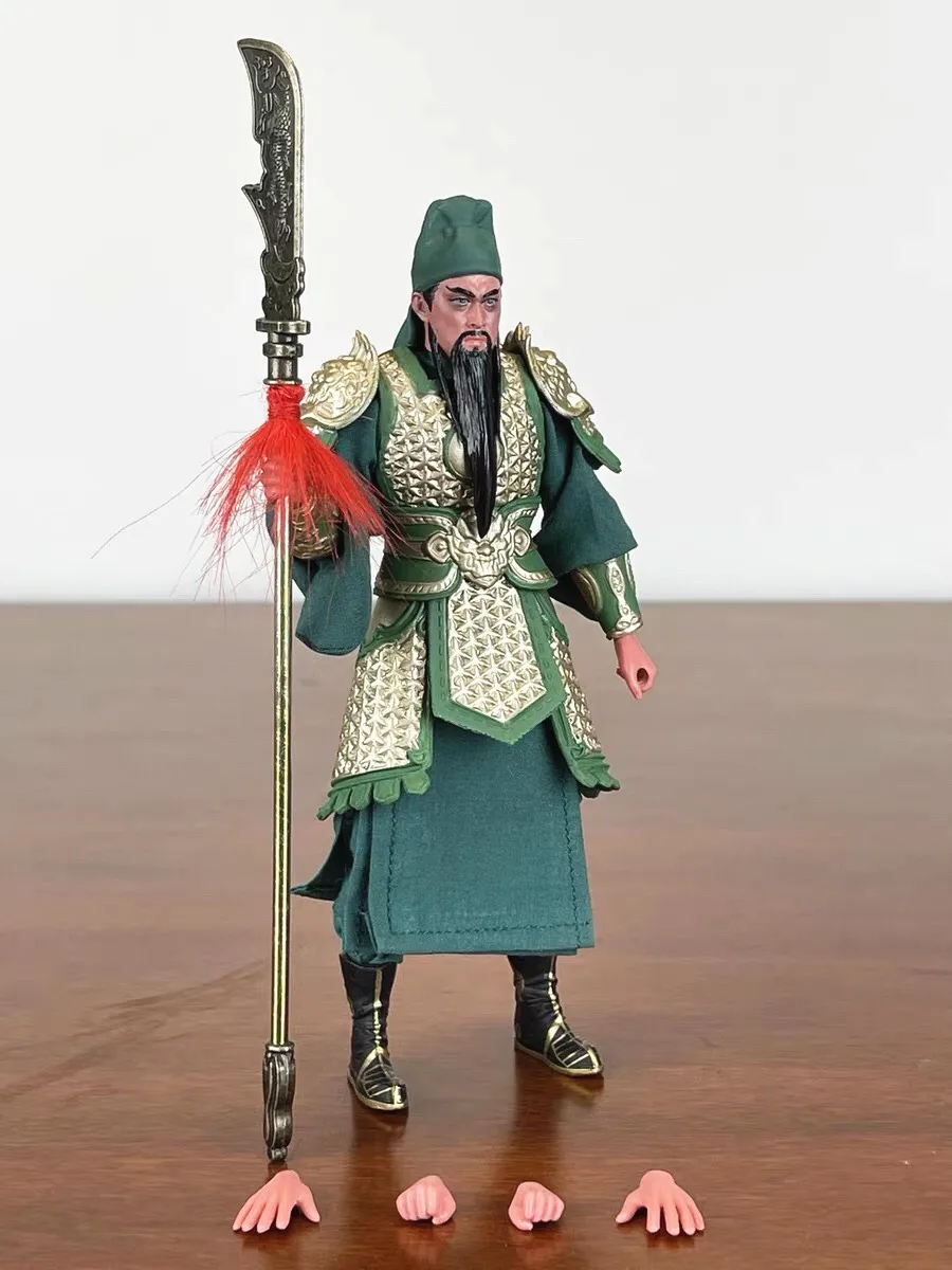 DT DreamToys 6 inch action figure Guan Yu Romance of Three Kingdoms model ND061