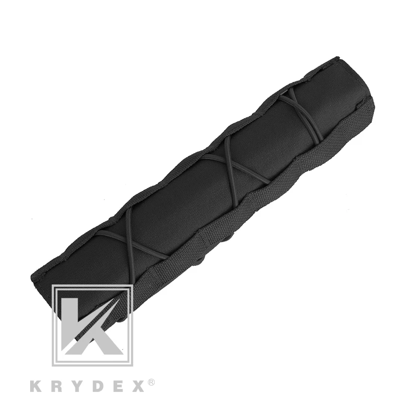 22CM KRYDEX Muffler Protective Case Tactical Shooting Suppressor Nylon Silencer Protector Cover For Surefire FA762K Accessory