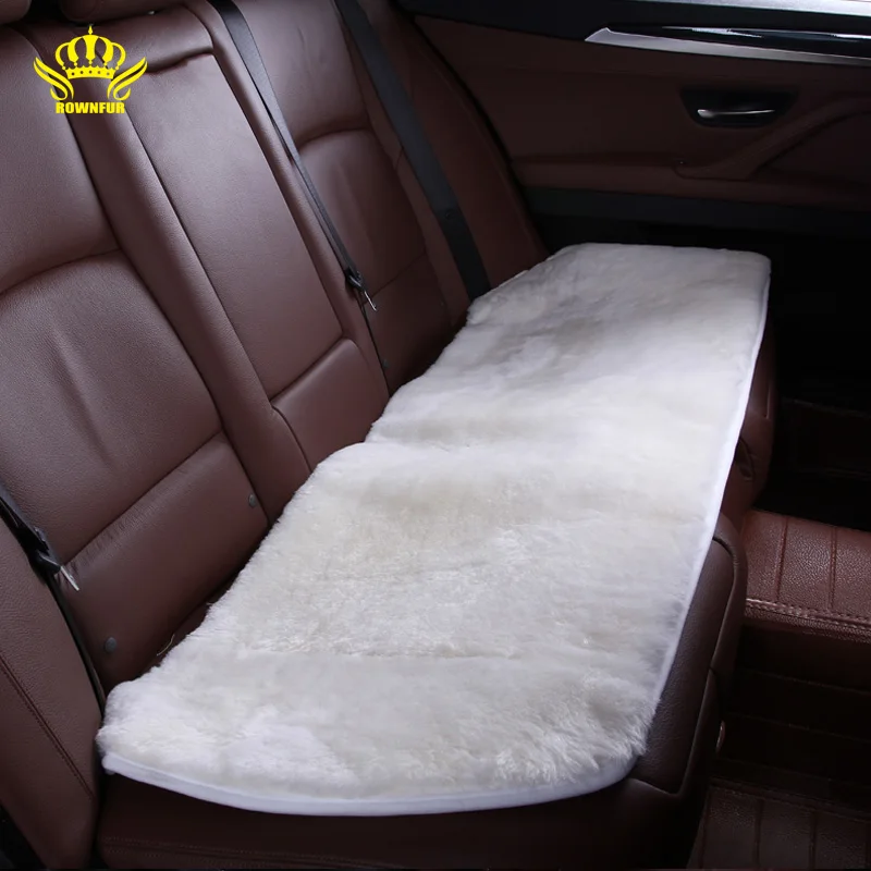 1pcs For Front car seat covers faux fur cute car interior accessories cushion styling winter new plush car pad seat cover i025