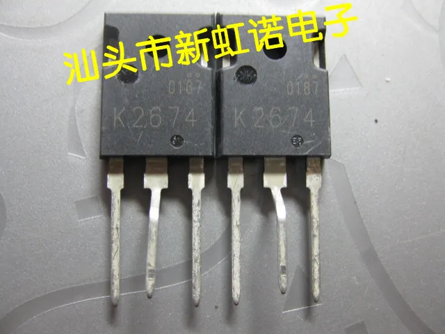 5 pçs/lote novo original k2674 2sk2674 circuito integrado triode em estoque