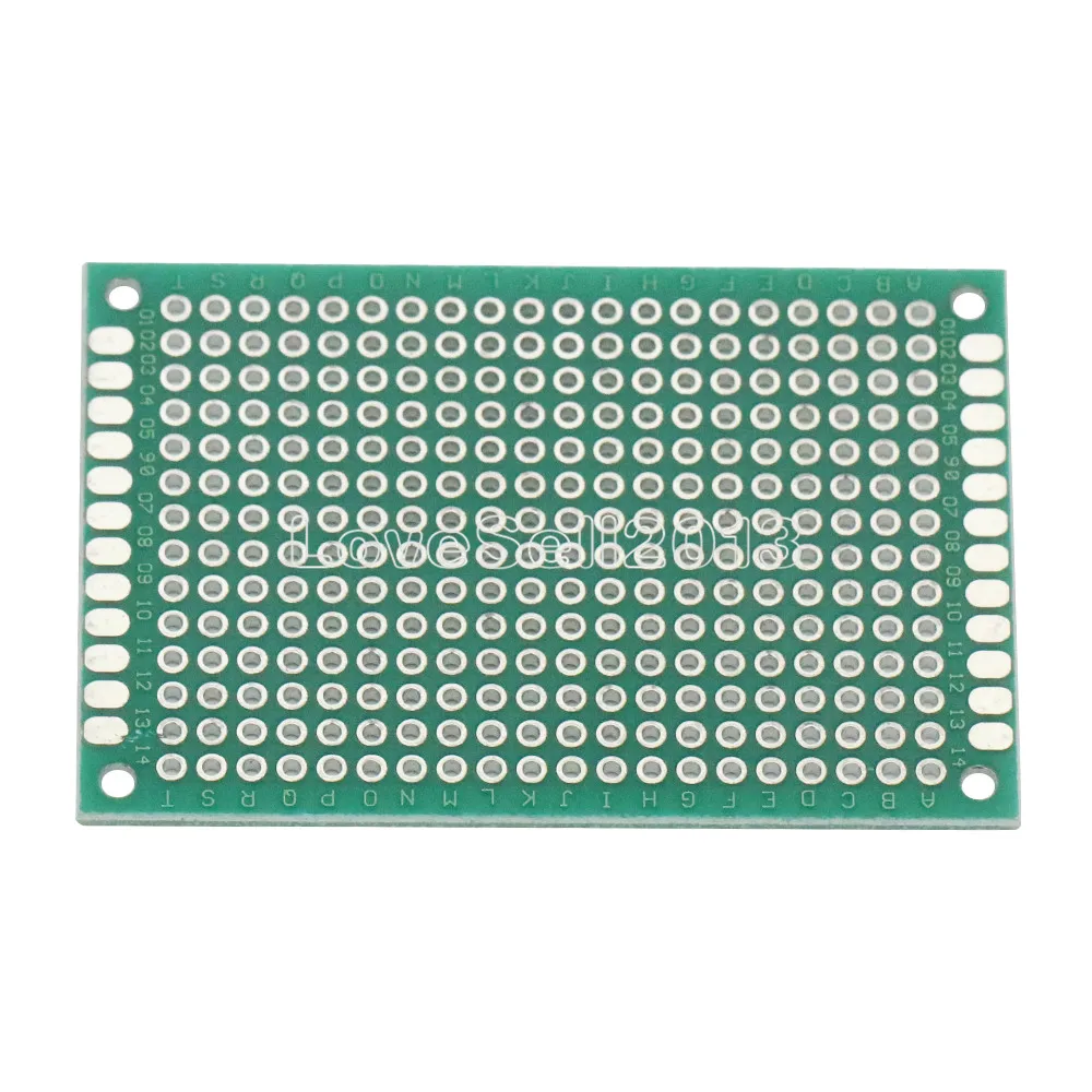 Maquette Double face FR-4, 5 pièces, PCB 280 Points, trou, étamé, planche à pain universelle 4x6cm 40mm x 60mm