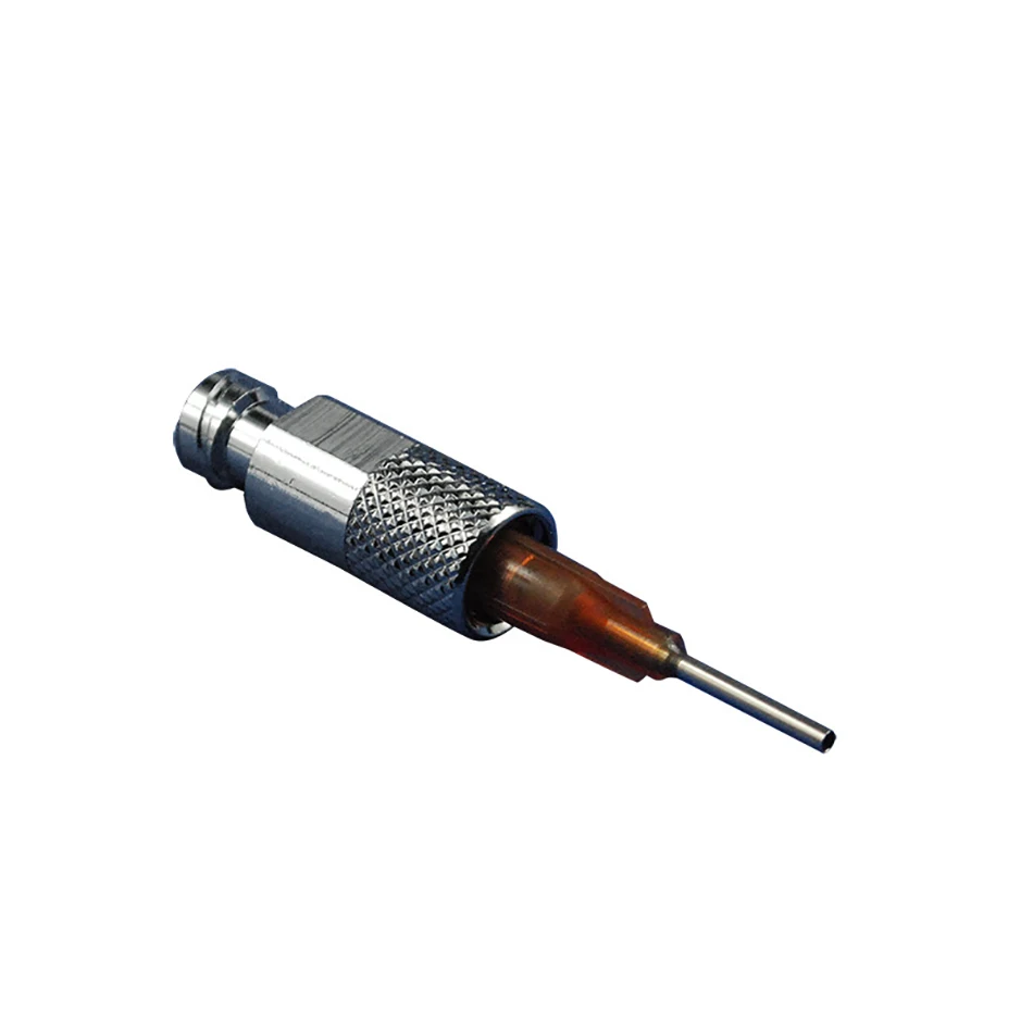 1 Chiếc Hộp Đựng Kim Loại Adapter Mạ Niken Đồng Keo Subpackaging Nòng Luer Khóa Khí Quản Lắp Cổng Kết Nối