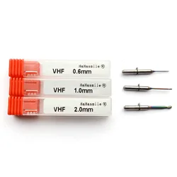 VHF Milling Burs 0.6/1.0/2.0mm For K4 Cad Cam Open System Machine for Milling Block Coating