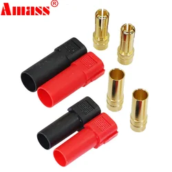 Amass XT150 Connector Plug Male Female 120A Large Current with 6mm Gold plated Banana Plug for RC LiPo Battery Aircraft Drones