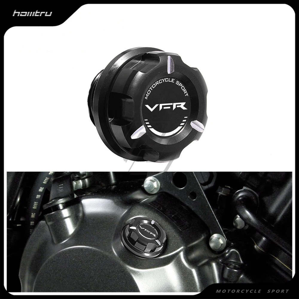 

Motorcycle Accessories Engine Filler Oil Cap Case for Honda VFR800F VFR1200F All Year