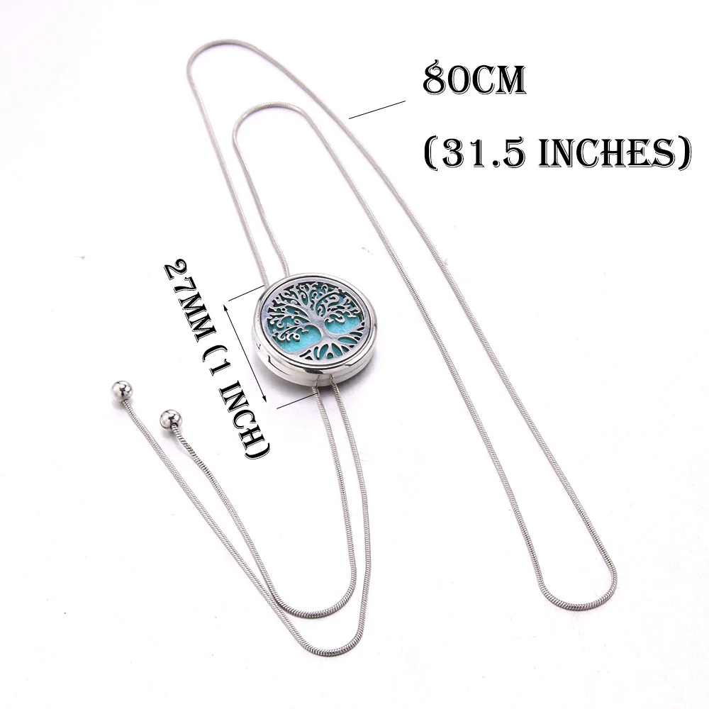 New Aromatherapy Necklace Diffuser Pendant Open Locket Tassel Necklaces Crystal Aroma Perfume Essential Oils Necklace For Women