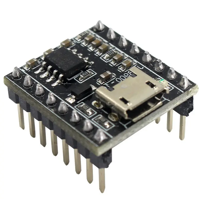 Speech Recognition Module JQ8900 can customize music intelligent speech broadcast USB recording serial MP3 recognition module