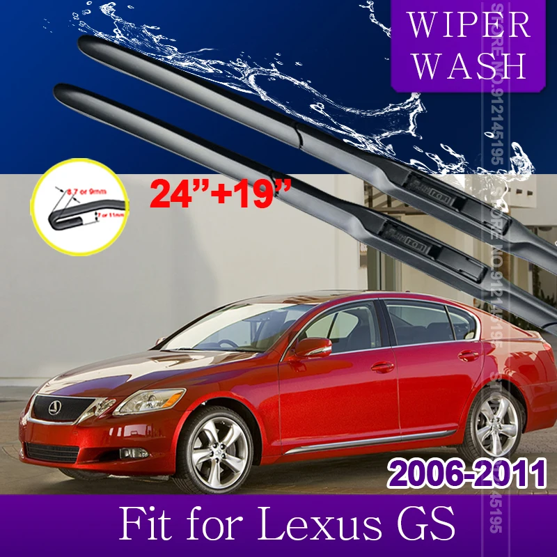 

Car Wiper Blades for Lexus GS GS300 GS430 GS450h GS350 GS460 2006~2011 Windscreen Windshield Wipers Car Accessories F Sport