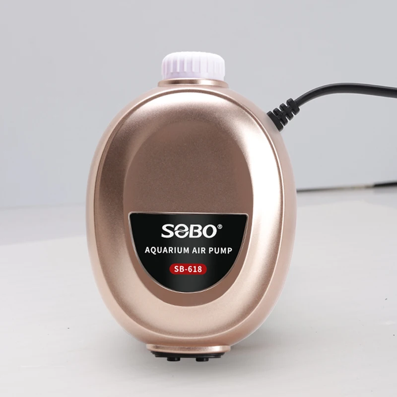 New SOBO Aquarium Oxygen Pump Mute Oxygen Pump Small Air Pump Double Head Four Head Adjustable