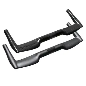 Full Carbon Fiber handlebar for Road Bike, Rest Handling, 3K Matt, New Bike, Fixed Gear, Ox Horn, 25.4mm, 31.8mm, TT Style 12 Main Sales Horn Guidao Bicycle - №11