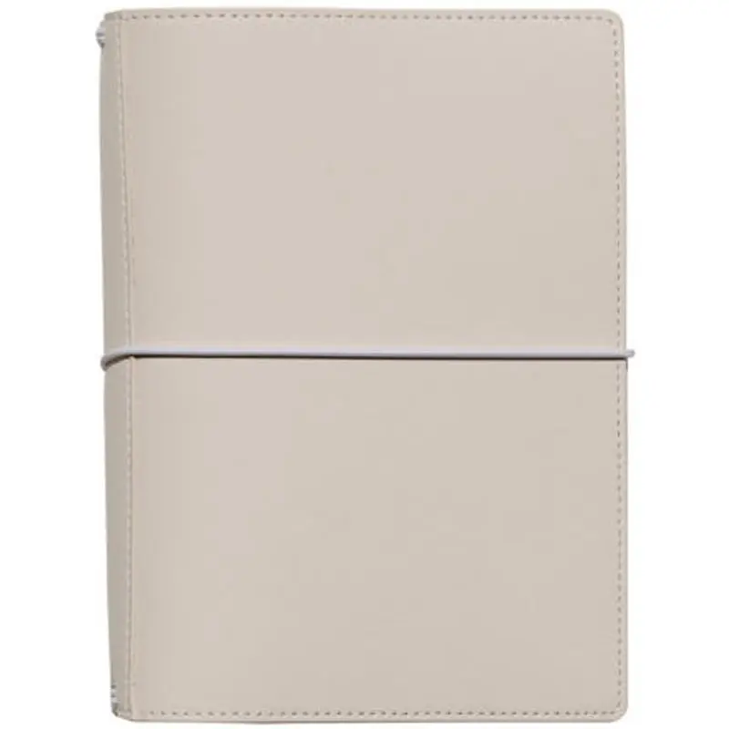 Yiwi-Bege Travel Notebook Binder, Agenda, Jornal, Diário, Planejador, Caderno, Organizador, B6, 191x135mm