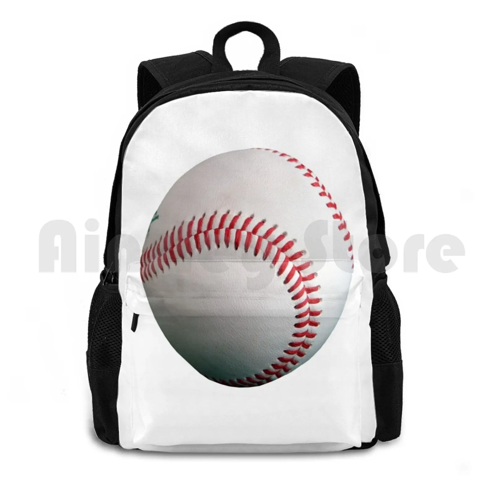 Baseball Outdoor Hiking Backpack Waterproof Camping Travel Baseball Team Sports Mancave Garage High School 4x4 Pitcher Base