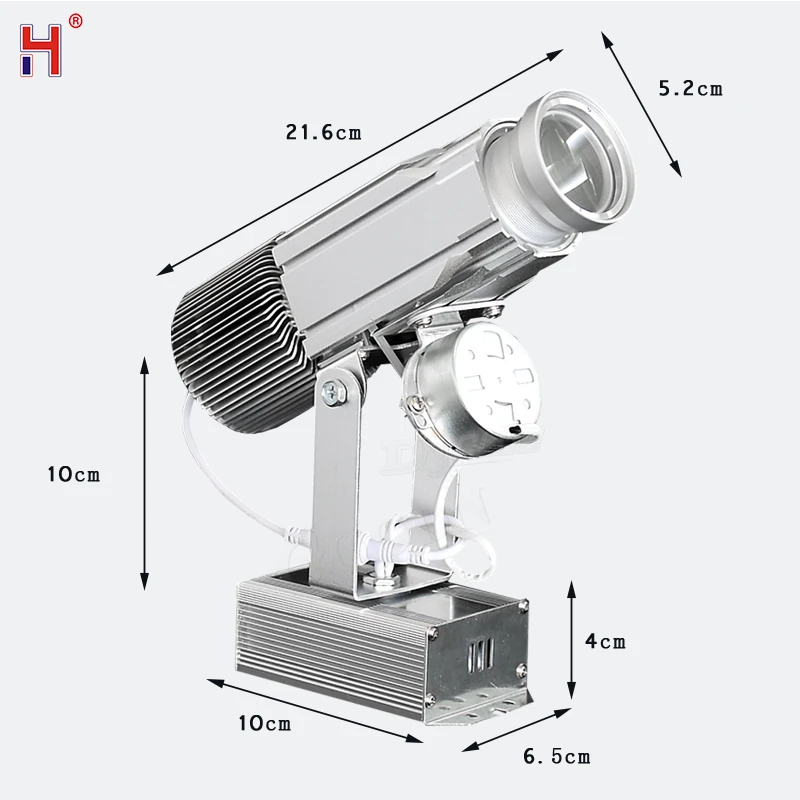 HongYi Logo Projector 25W Advertising Stage Light Can Customized Design  Logo Industrial Company Restaurant Store Lights