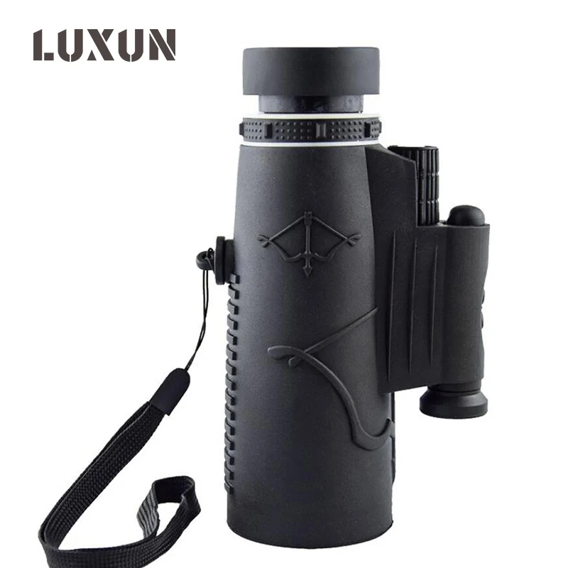 

LUXUN Portable HD Monocular 50X60 Powerful Long Range Telescope With Mobile Phone Clip for Outdoor Hunting Camping Traving