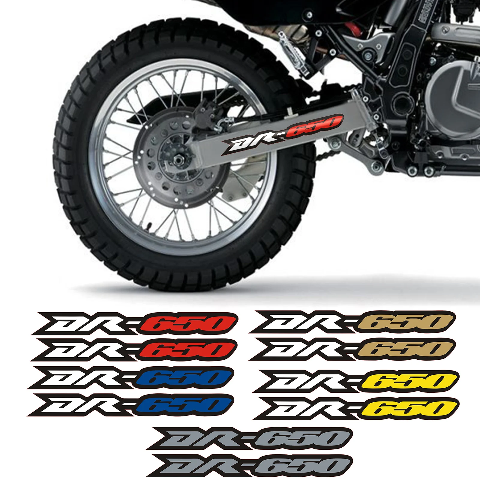 

Swingarm Stickers Decals Stripes for Suzuki DR 650 DR 650S DR 650SE DR 650SER