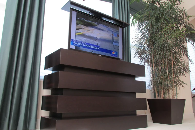 TV Lift Motorized TV Automation System with mounting brackets free shipping