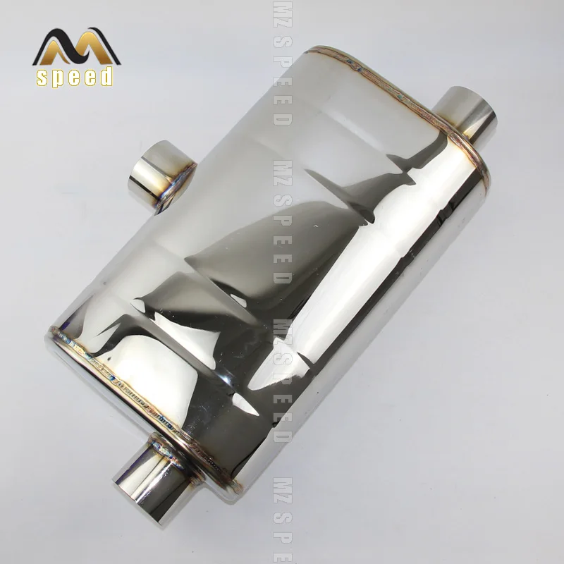 Car  accessories Stainless steel automobile exhaust pipe Universal muffler modified mesh muffler low sound exhaust pipe