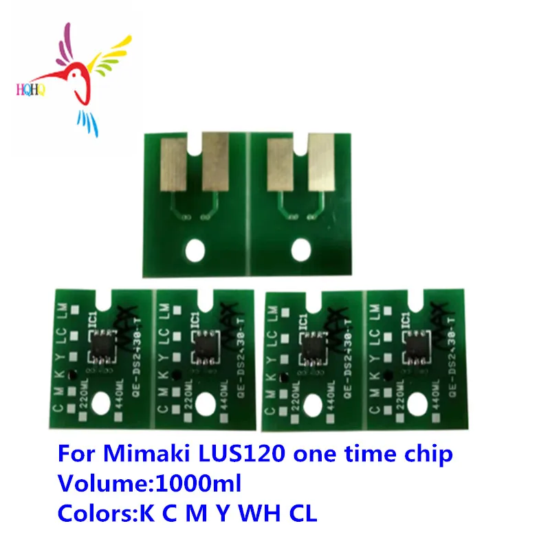 LUS120 Single Use Chip  For Mimaki  JFX200-2513-EX JFX200-2531 JFX200-2513 JFX500-2131  \SIJ-320UV UJF-3042MkII One Time