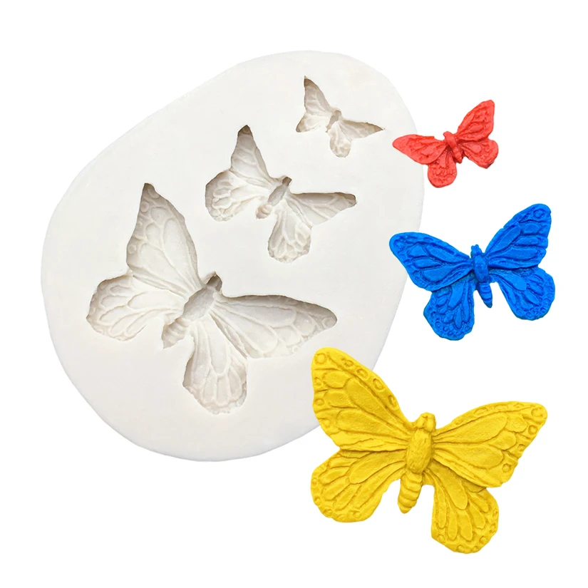 Butterfly Silicone Sugarcraft Mold Resin Tools Cupcake Fondant Cake Decorating Tools