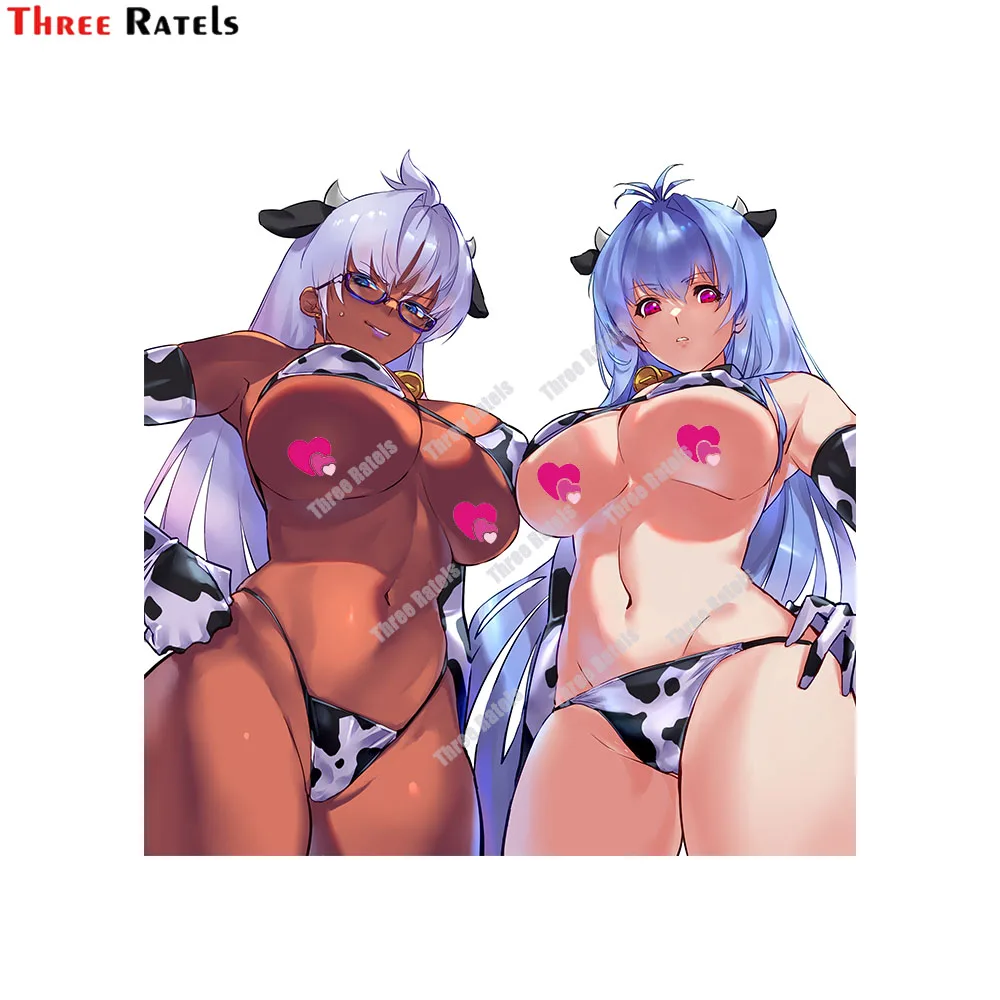 Three Ratels E280 Sexy Anime Kos Mos Xenosaga Stickers For Car Motorcycle Accessories Laptop Helmet Trunk Wall Decals