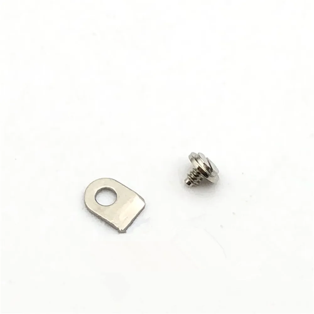 2/6/10Sets Optional Stainless Steel Movement Securing Washer Casing Clamp Tab+Screw Kit For ETA2836/2834/2824 Replacement Parts