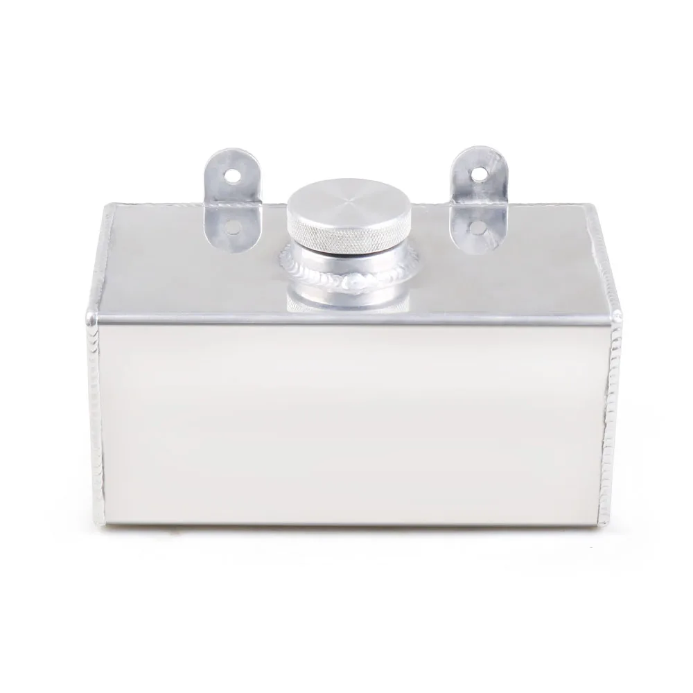 Aluminium 2L Mirror Polished Windscreen Washer Bottle Intercooler Spray Tank TT101960