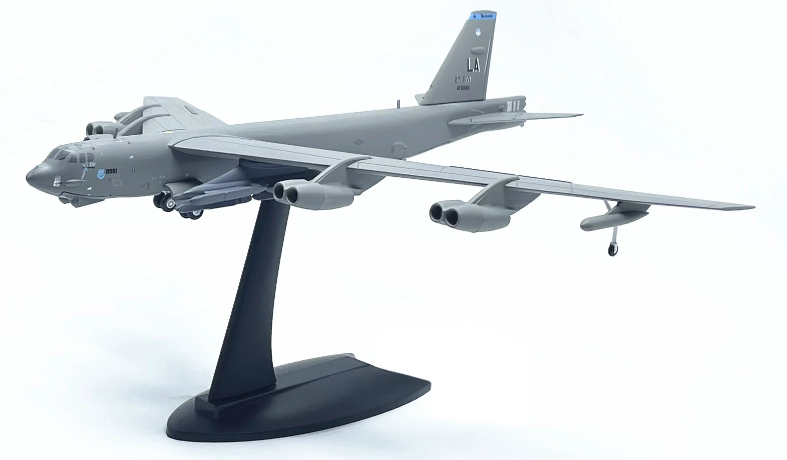 1: 200 US B-52H B52 Modèle de bombardier stratégique à longue portée Semi produits finis en alliage