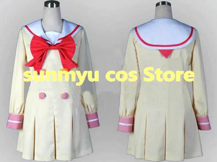 Heartcatch Precure! girls school uniform Hanasaki Tsubomi Cosplay Costume,Custom Size Halloween Wholesale