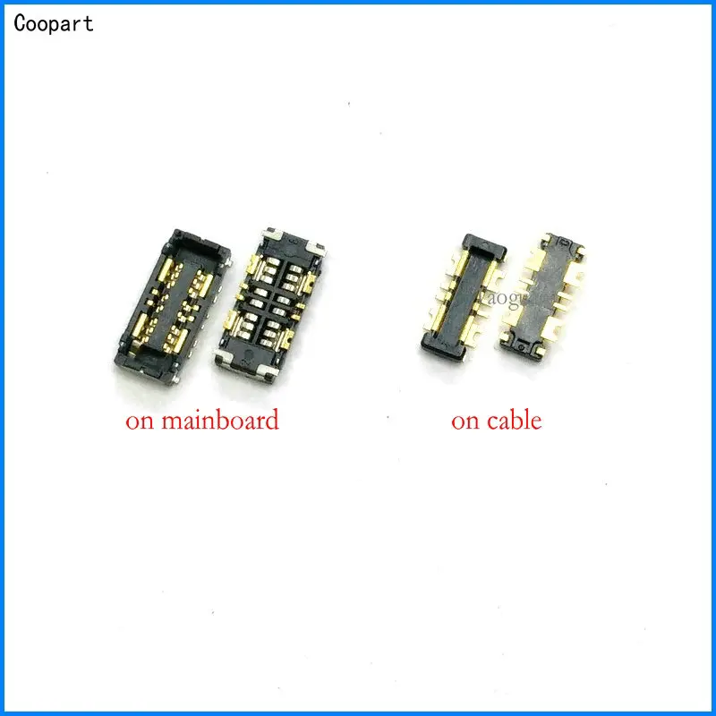 2pcs/lot Coopart Inner FPC Connector Battery Holder Clip Contact for ASUS ROG PHONE /ROG PHONE II /ZS600KL ZS660