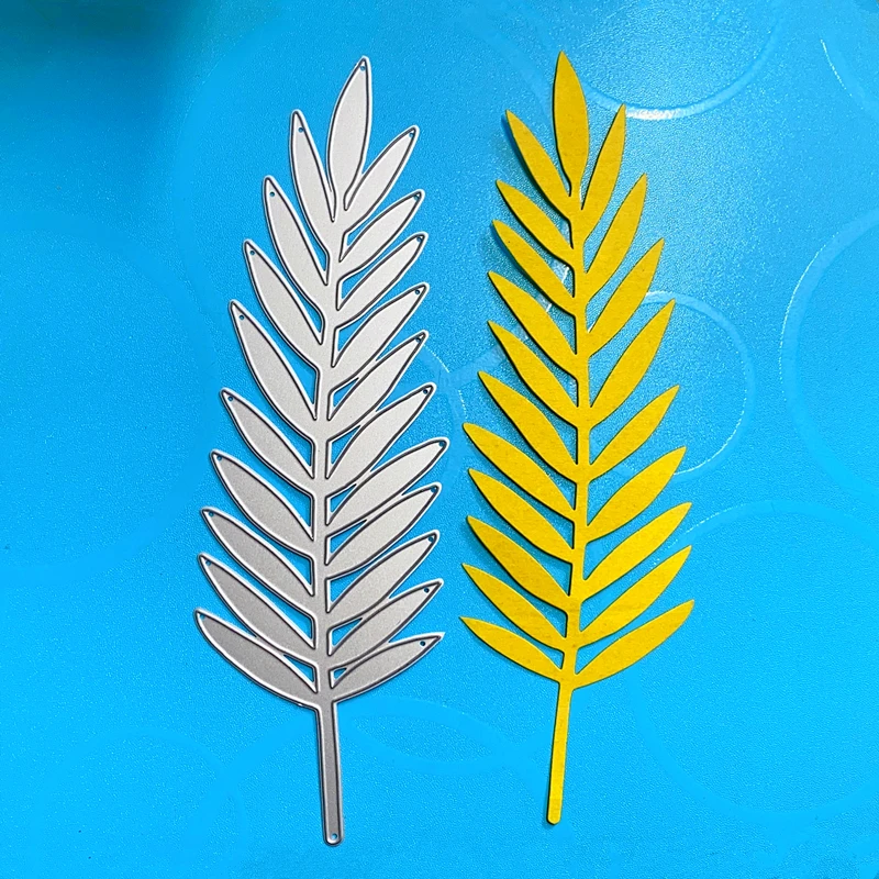 YINISE SCRAPBOOK Metal Cutting Dies For Scrapbooking Stencils BIG LEAVES DIY Album Cards Making Embossing Die CUT Cuts CUTTER