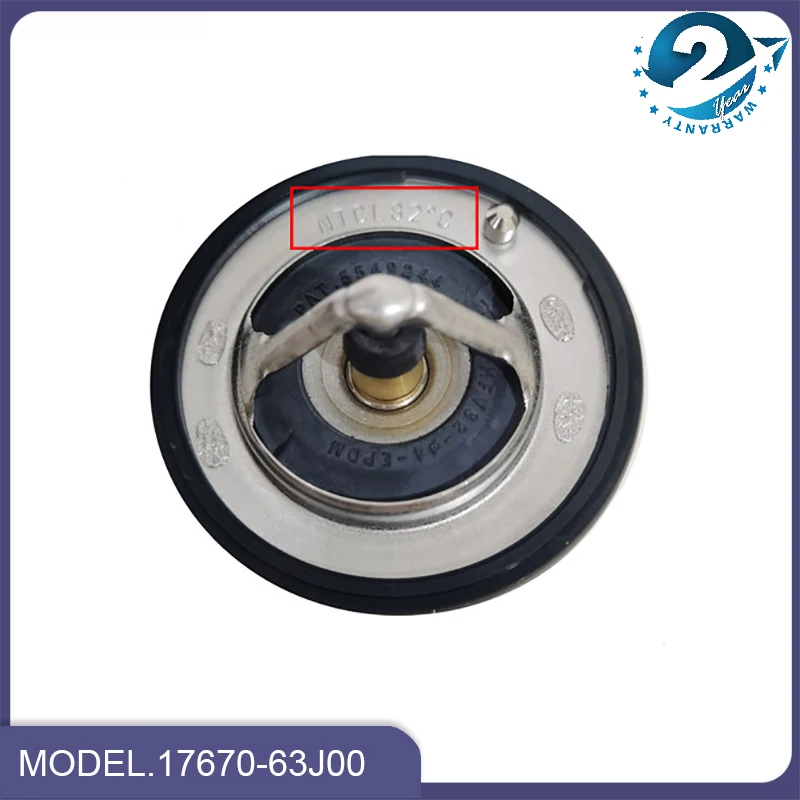 Original 17670-63J00 17670-65D00 Auto Water THERMOSTAT 82 For Suzuki Grand Vitara Kizashi SX4 Swift Jimny Aerio Liana