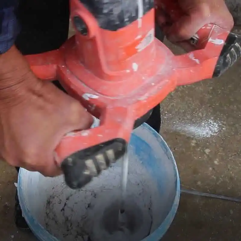 2100W 6 Gear Adjustable Speed Mixer Mixing Machine Handheld Paint Cement Plaster Mortar Coating Mixer Putty Powder