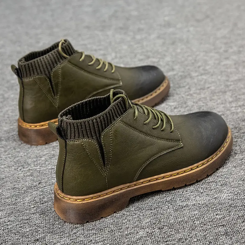 

Мужские ботинки для инструментов. Высокие зимние ботинки. Туфли средней высоты. Кожаная обувь в британском стиле. Кожаные ботинки. Зимние полусапожки. Мужская обувь.