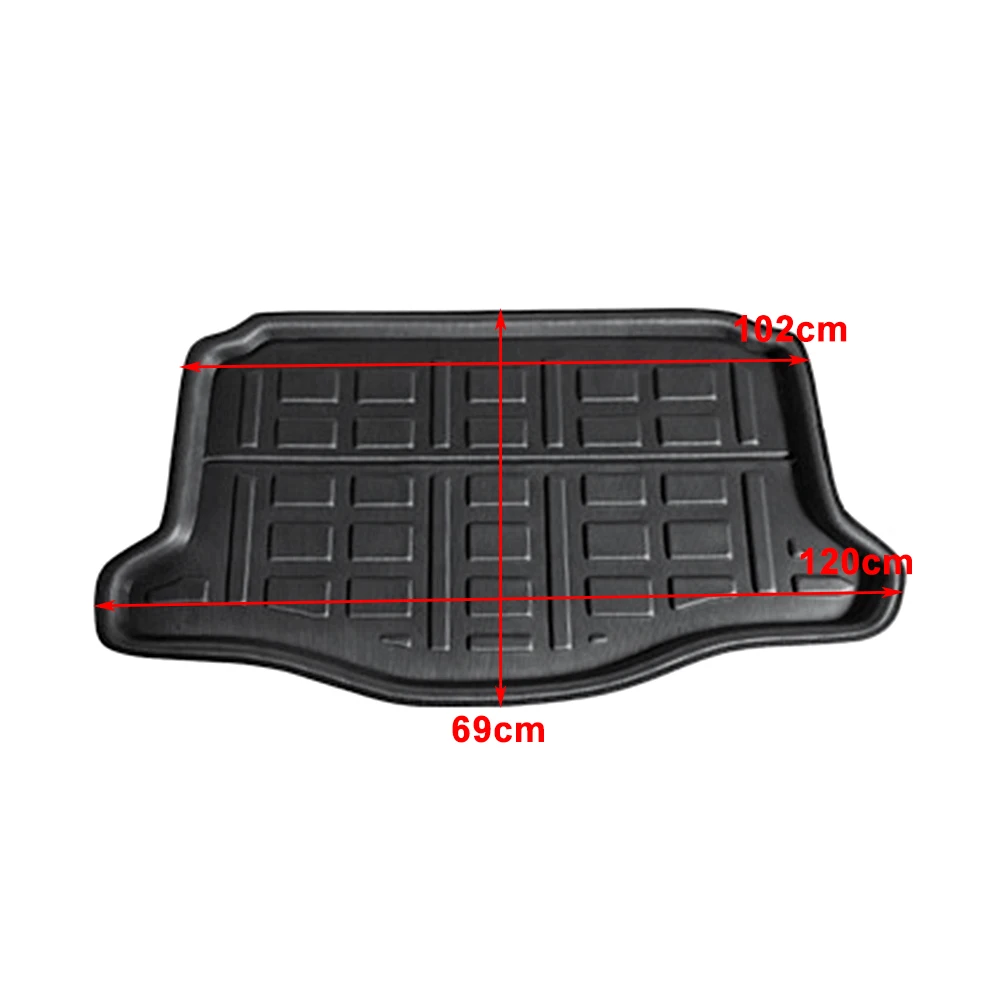 Car Cargo Liner Rear Trunk Boot Mat Luggage Tray Floor Carpet For Honda FIT JAZZ Hatchback 2014 2015 2016 2017 20018 2019