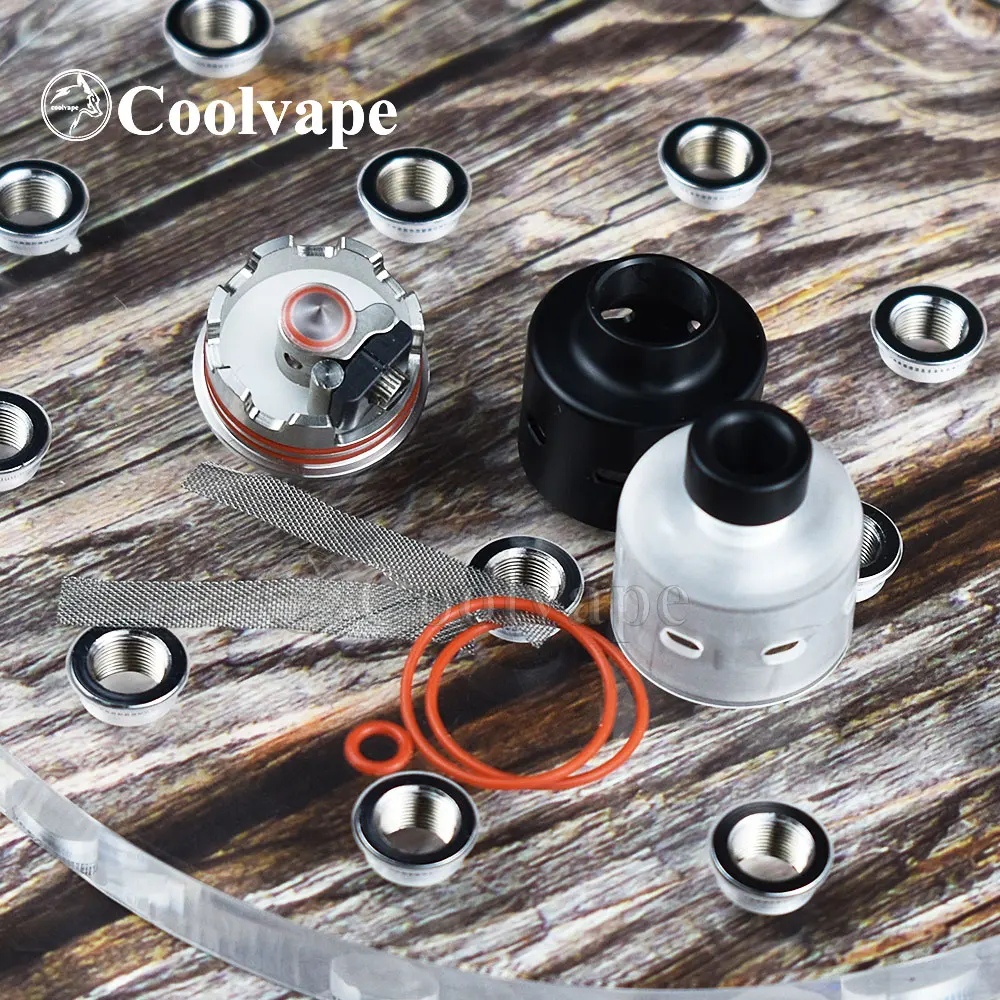 Black Belt rda Electronic Cigarette atomizer vape 22mm 316 SS Rebuildable Dripping Tank with squonk BF PIN RDA vs La Dripper RDA