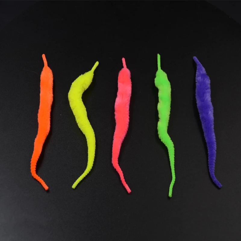 Contemplator 5colors 5.7’’ Fly Tying Dragon Tails Streamers Bass Pick 10pcs Fastness&Durable Tapered Tails For Tying BIG BAITS - view 4