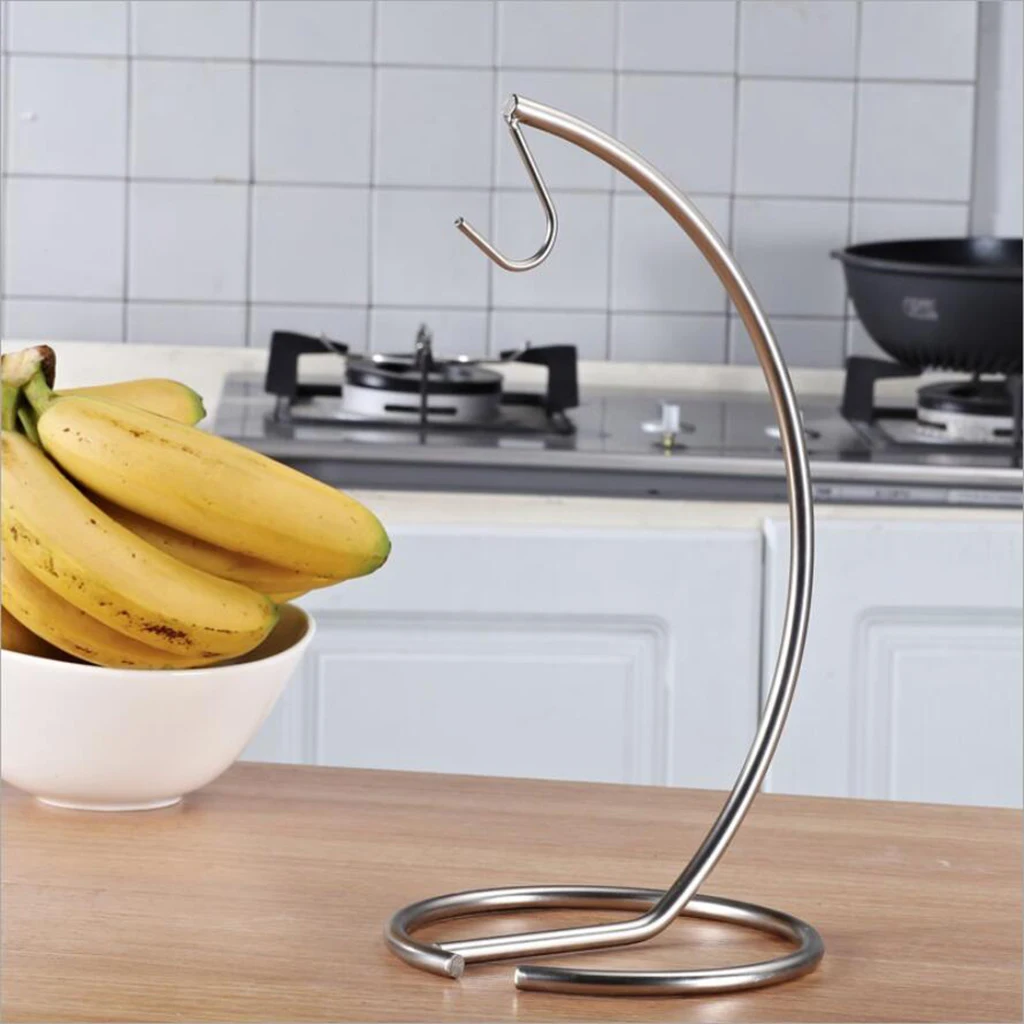 Fruit Hook Organizer Banana Vegetable Rack Storage for Living Room Desktop Multi-Functional Fruit Rack Creative Hanging Rack