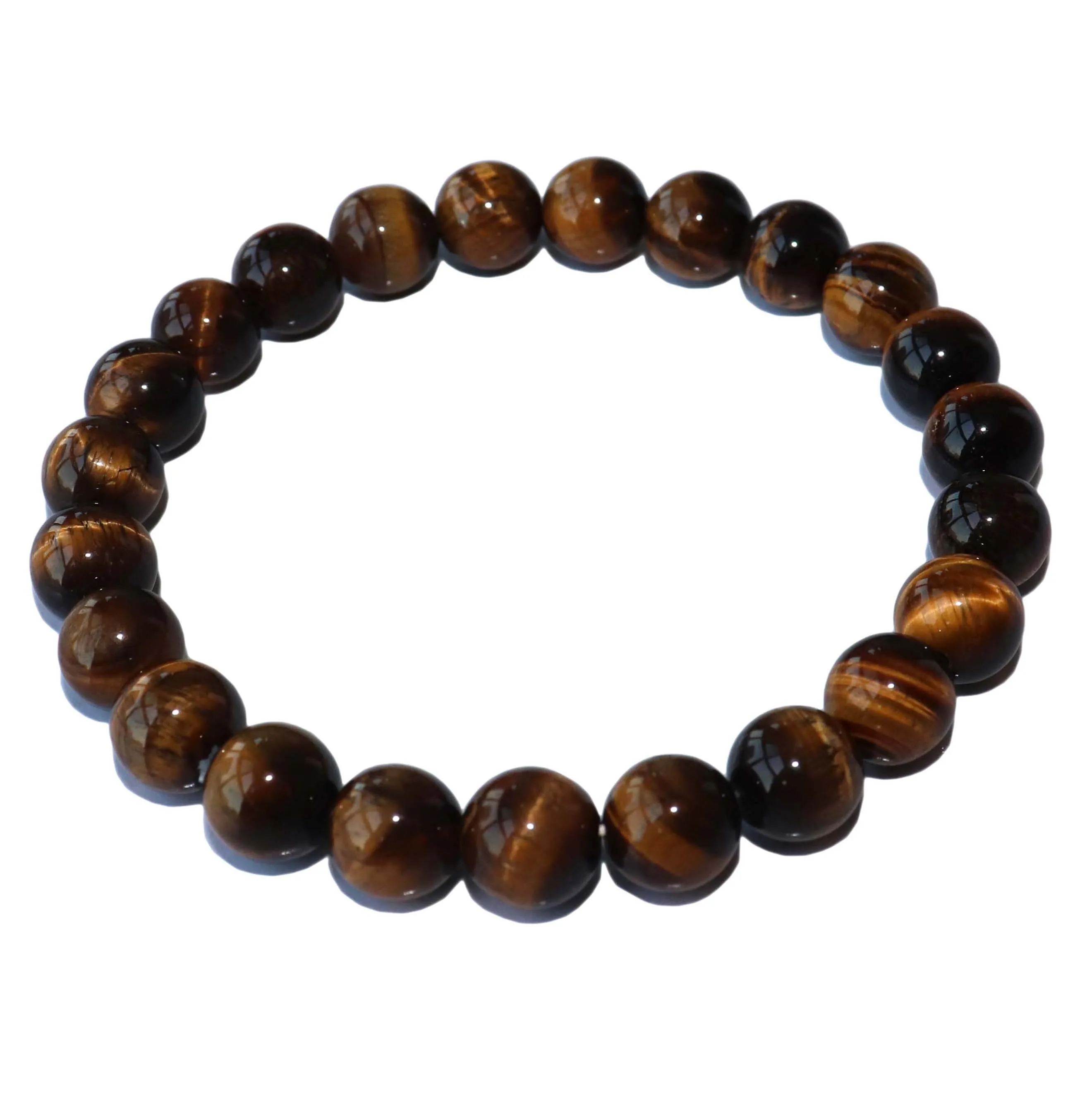 Alta calidad 6, 8, 10 MM piedra Natural lapislázuli pulseras con cuentas para mujeres y hombres pulsera de energía de moda regalo de joyería elástica