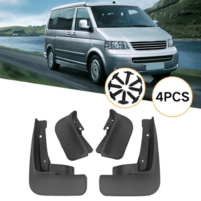 For Volks-wagen Transporter T5 T6 Caravelle Multivan 2008-2021 Car Fender Mud Guard Splash-Flaps Mudguards 4x