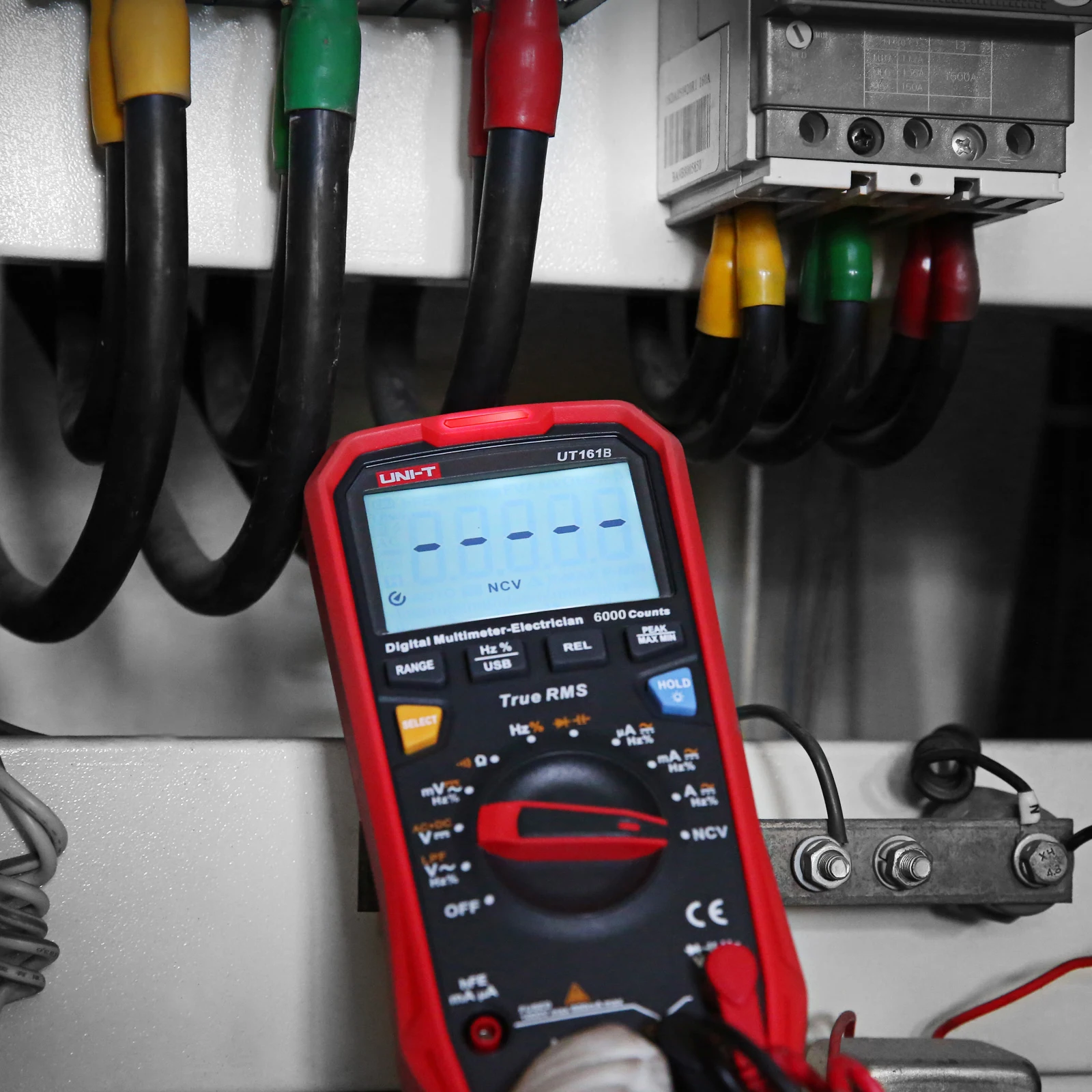 Imagem -05 - Multímetro Digital Inteligente Uni-t Ut161b Ut161e Ut161d Teste Profissional True Rms ce Voltímetro Ferramentas Elétricas ac dc Medidor de Tensão