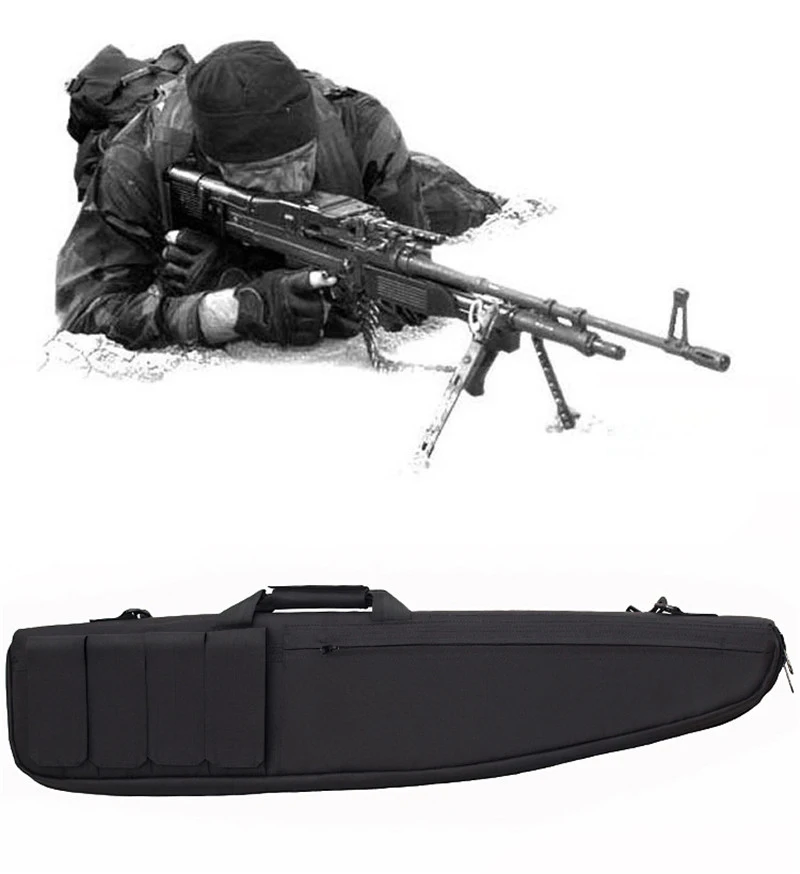 Tactical 70CM/95CM/120CM Rifle Bag Heavy Duty Airsoft Gun Bag Shotgun Case Backpack Hunting Foam Rubber Sniper Shoulder Bag