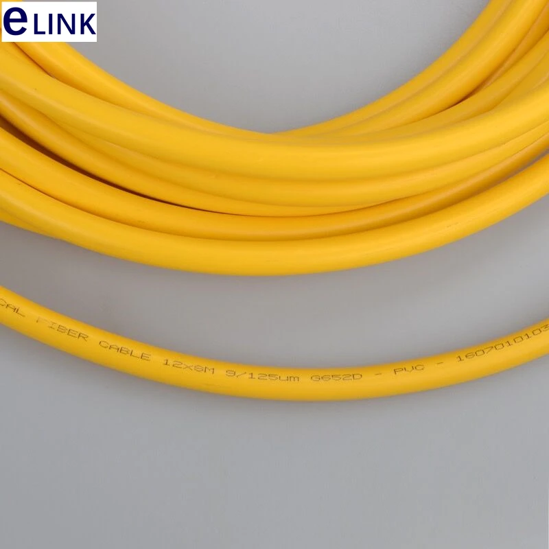 Cabo de fibra ótica de 2.0mm para empacotamento, 60m, 4 núcleos, fio combinado, lc, fc, st, cabo de fibra óptica de costura, fio de chumbo 4c