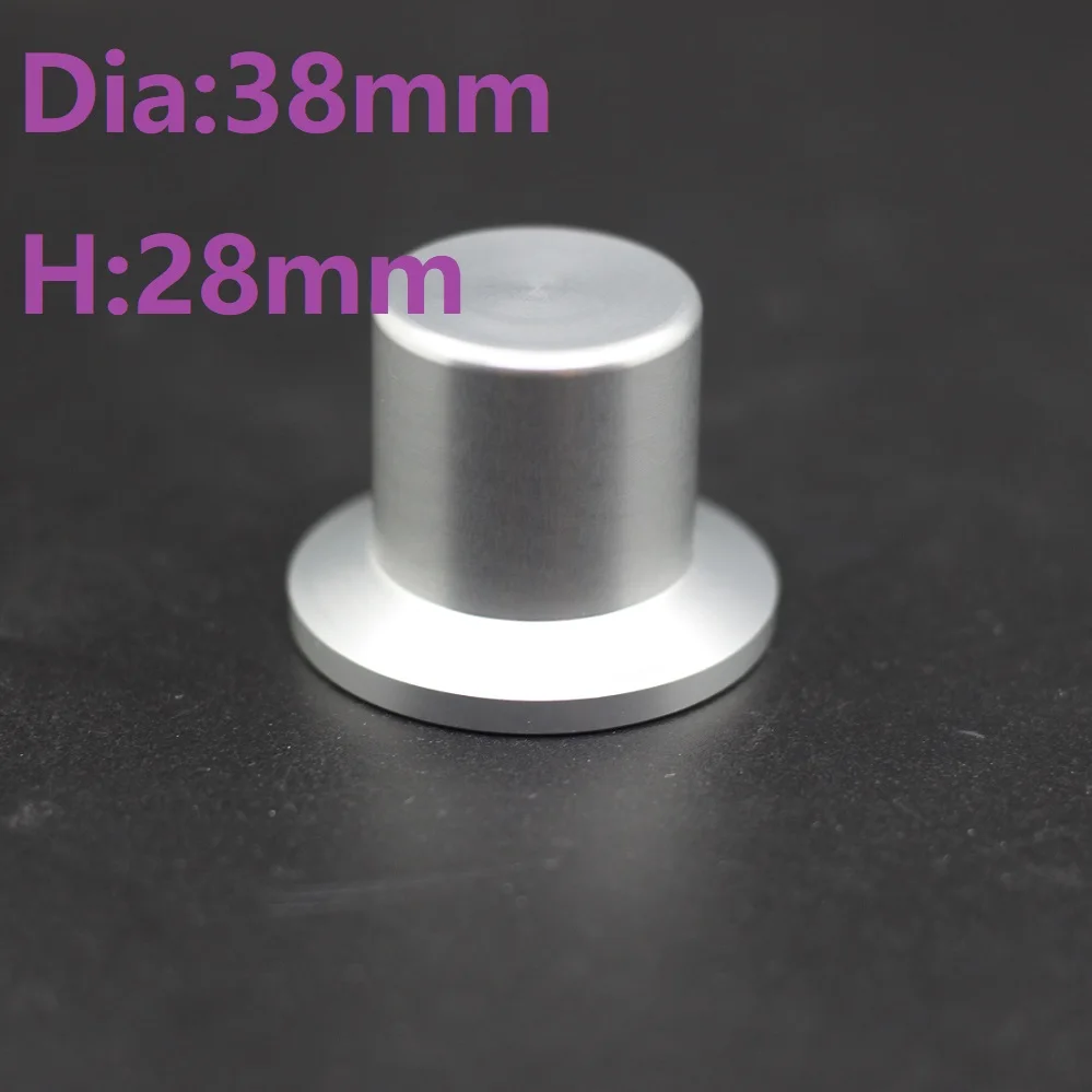 

1 Piece Anodized DIY Aluminum Enclosure Knobs Amplifier Kits Switch Dia 38mm