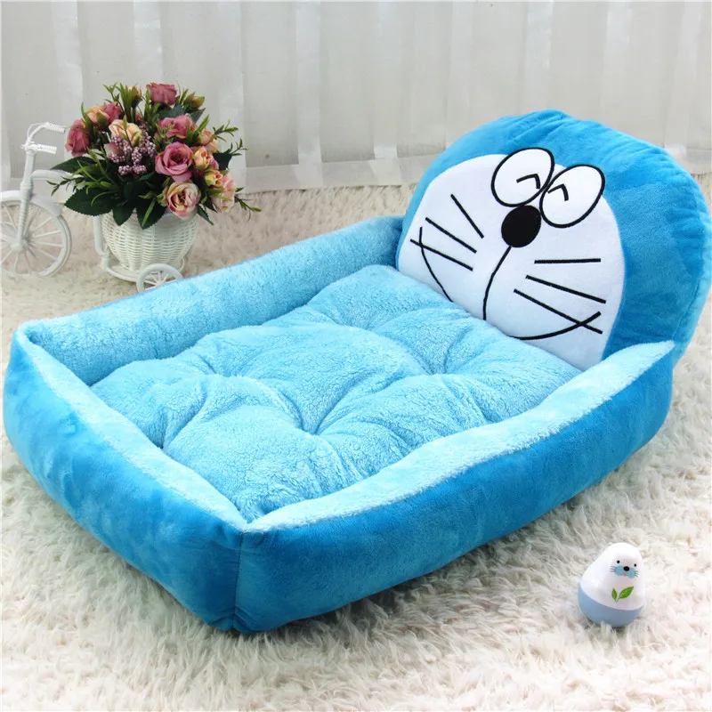 Funny Pet Dog Bed Mats Animal Cartoon Shaped for Large Dogs Cat Sofa Kennels Cat House Dog Pad Teddy Mats Big Blanket Supplies