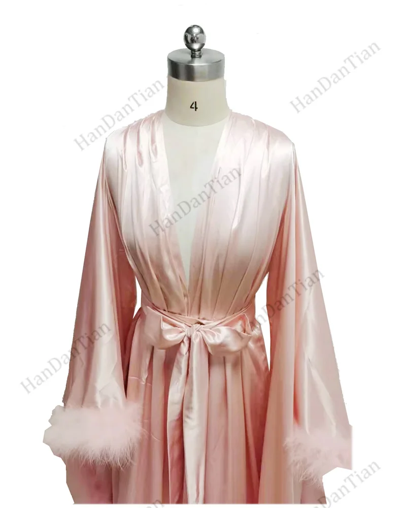 Robe en plumes sexy, robe de mariée en plumes, longueur en satin, écharpe de mariage, sur mesure, nouvelle collection